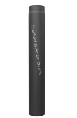 Dikwandige kachelpijp, Ø 130 mm, lengte 100 cm